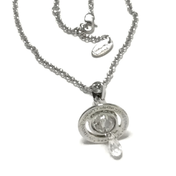 Sold out silver crystal pendant necklace - Picture 3 of 8